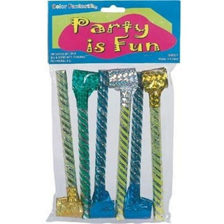 Bulk Buys Foil Blowouts 6Ct - Case of 12