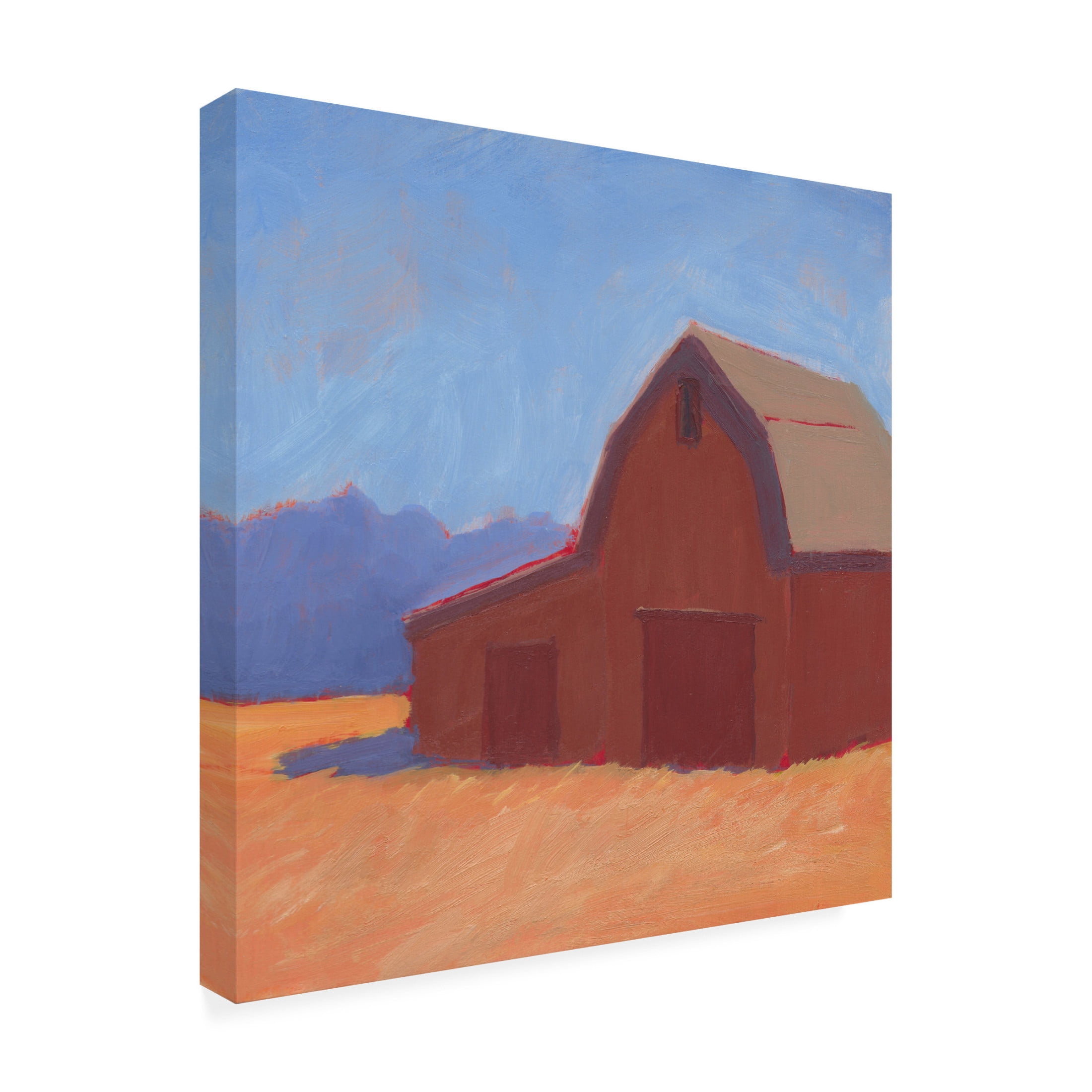 Trademark Fine Art Carol Young Rustic Hayven I Canvas Wall Art