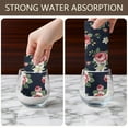 thumbnail image 6 of 2 Pcs Pioneer Flower Floral Print Pattern Kitchen Towels, Funny Microfiber Dish Towel Set, 18" X 26" Tea Towels, 6 of 6