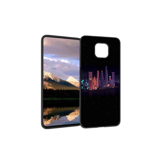 City-Land-54 Phone Case, Degined for Moto G Power 2021 Case Men Women, Flexible Silicone Shockproof Case for Moto G Power 2021