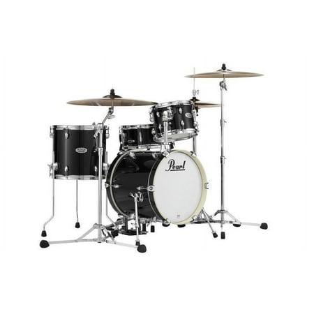 Pearl MDT764PC701 Midtown Series 4-Piece Shell Pack - Black Gold Sparkle Finish