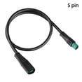 thumbnail image 1 of Electric Bike Display Extension Cable Waterproof 5Pin Extension Cable for Bafang, 1 of 9