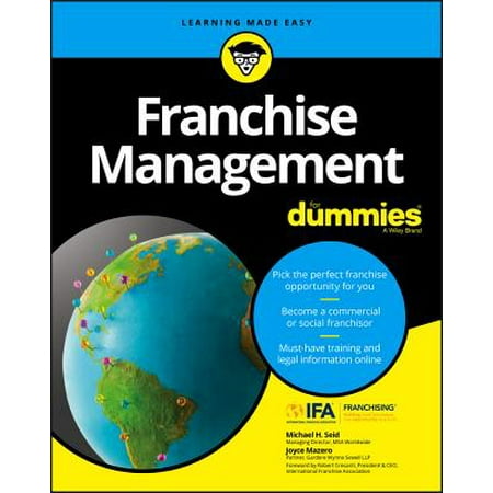 Franchise Management for Dummies (Best Franchise Business In India With Low Investment)