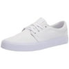DC Men's Trase Tx Skate Shoe WHITE/WHITE/WHITE