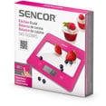 thumbnail image 3 of Sencor SKS5028RS Digital Kitchen Scale with Display, Pink, 3 of 4