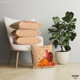 thumbnail image 5 of , Happy Thanksgiving Pillow Covers 18x18 Inch - Set of 4 | Thanksgiving Throw Pillow Covers | Thanksgiving Pillows for Couch | Thanksgiving Decorations for Home | Turkey Pillow Covers Decor, 5 of 6