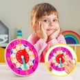 thumbnail image 1 of Pink Pink Children'S Wooden Digital Clock Learning Toy, Time Teaching Educational Puzzle With Numbers, 1 of 5