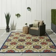 thumbnail image 4 of Nourison Aloha Indoor/Outdoor Blue/Multicolor 7'10" x 10'6" Area Rug, (8x11), 4 of 11