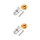 thumbnail image 1 of Naiovety Expansor de auriculares para bicicleta, tuerca de estrella, tapones de presión de horquilla delantera, tornillos de tapa para Oro 2piezas, 1 of 6
