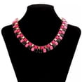 thumbnail image 3 of HOOUN 32 Various Fashion Women Adjustable Necklace Acrylic Turquoise Crystal Gifts-16, 3 of 9
