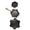 thumbnail image 4 of 12-Piece Stackable Pot & Pan Protectors Set - 4 Sizes (7.8", 10", 14", 15") - Non-Slip Cookware Dividers to Prevent Scratches - Dishwasher Safe Polyester Mats for Kitchen & RV Storage, 4 of 9