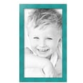 thumbnail image 2 of ArtToFrames 13" x 23" Turquoise Picture Frame, 13x23 inch Blue Wood Poster Frame (WOM-4588), 4 Pack, 2 of 7