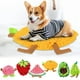 thumbnail image 1 of Fiudx Tapete para Olfateo de Frutas, con Formas de Melocotón, Sandía, Limón y Pera, Comedero Lento para Perros, Estimulación Mental para Mascotas, Juego En Interiores y Exteriores, Apto para Perros y, 1 of 2