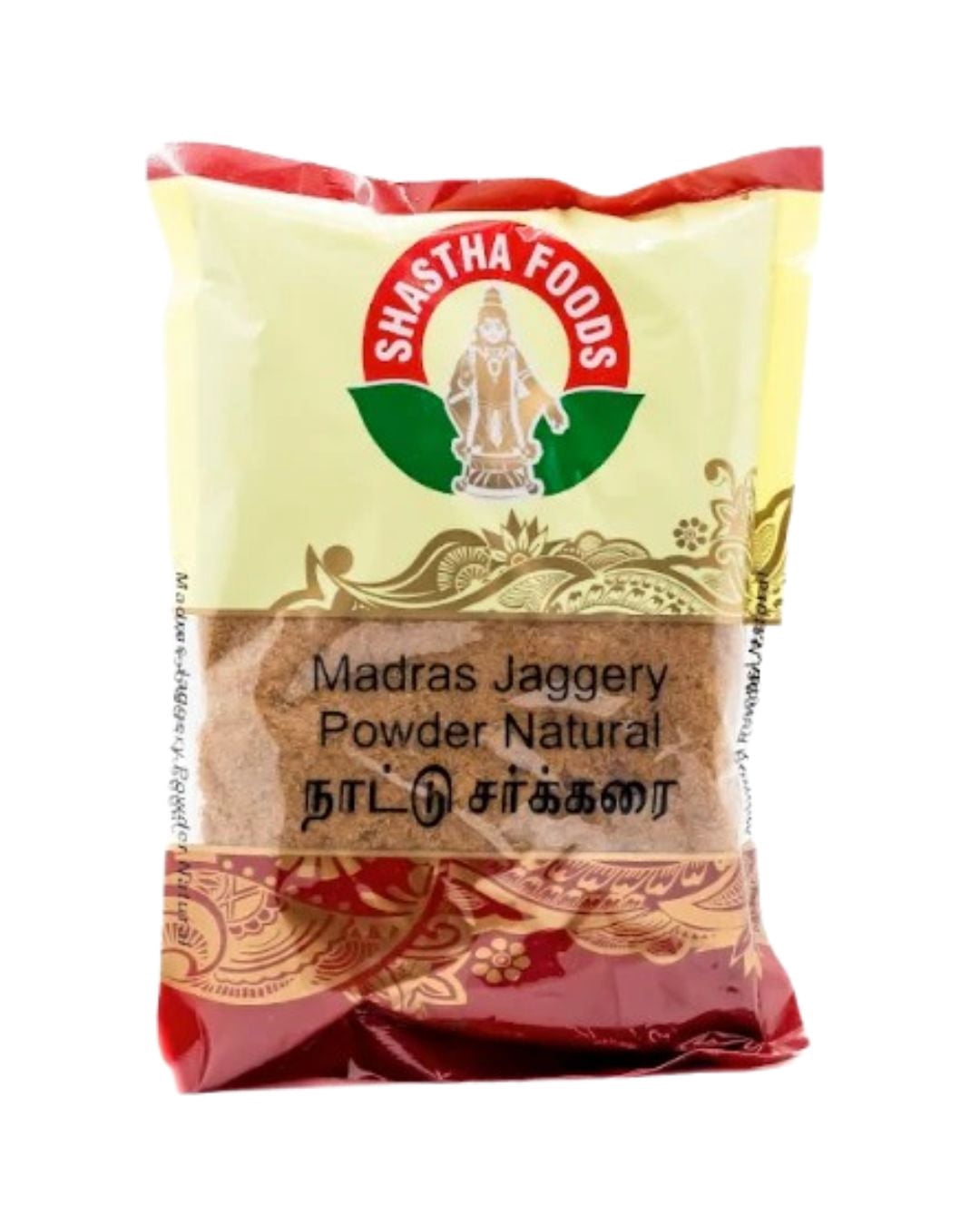 Shastha Sugars Unrefined Madras Jaggery Powder, 500g (pack of 2) Gluten Free
