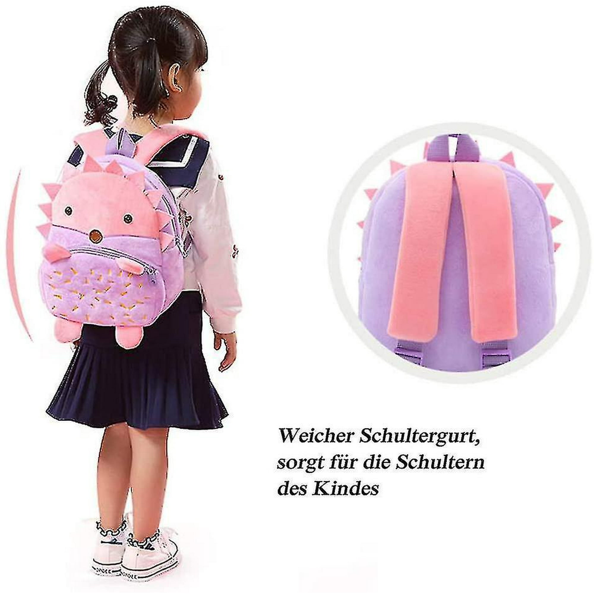Koolyou Zysd Toddler Backpack Kindergarten Backpack Plush Animal Backpack Mini Cartoon Backpack Mini Animal Backpack Preschool Backpack Kids Backpac