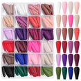 thumbnail image 1 of AddFavor 576 uñas postizas largas de ataúd, uñas postizas mate, completa, bailarina, longitud media, acrílicas, puntas de uñas postizas artificiales, 24 uñas de ataúd de colores sólidos para mujeres, 1 of 5