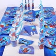 thumbnail image 5 of Decoraciones de fiesta de cumpleaños de SpiderMan para niños, globos de papel de aluminio de látex, tema de araña, suministros para eventos, vajilla desechable, 5 of 5