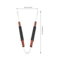 thumbnail image 2 of Monyance Wood Handle Grill Tong Stainless Steel BBQ Tongs with Wood Handle for Outdoor Grilling(17.17X2.36X1.38Inches), 2 of 11