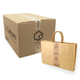 thumbnail image 3 of Bolsa de papel kraft (120 piezas) Caltom Boutique grande con asa, 3 of 4