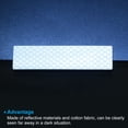 thumbnail image 4 of Uxcell Reflective Patch 1"x4", 4 Pcs Safety Appliques, White, 4 of 6