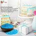 thumbnail image 7 of NY SPICE SHOP Blue Sanding Sugar - 08 Ounce - Blue Sprinkles - Sparkling Sugar - Sugar Sprinkles, 7 of 7
