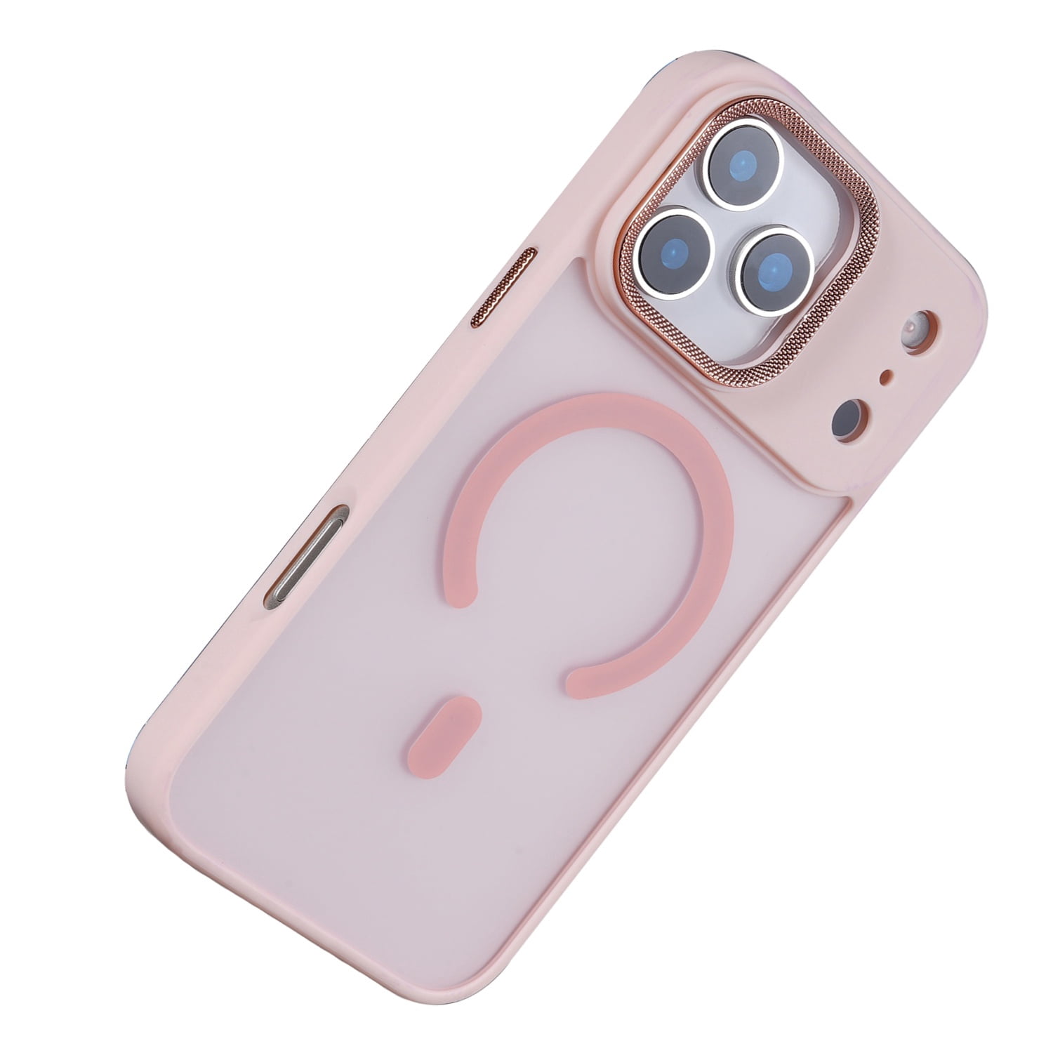 Ultra-Smooth Matte MagSafe Case for iPhone 17 Pro Max - Pink