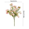 thumbnail image 4 of Artificial Wildflowers Fake Flower Stems 13.4" Silk Spring Flowers Faux Wildflowers Floral Stems for Flower Arrangements Home Decor Indoor Outdoor Centerpieces, 4 of 7