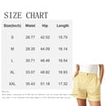 thumbnail image 2 of Striped Elastic Waist Shorts for Women Casual Summer Shorts with Pockets, 2 of 4