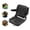 Black-E, variant on Universal Forklift Seat, Waterproof Adjustable Tractor Seat with Slide Rail & Document Pouch, PVC Mower Seat for Tractor Excavator Skid Loader Backhoe Dozer Forklift