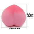 thumbnail image 3 of Squishy Peach Gradient Pink Fruit Squeeze Accessory Slow Rising Soft PU Fidget Item for Fun Sensory Fidget and Daily Anxiety Relief During Indoor Downtime and Casual Resting Hours, 3 of 7