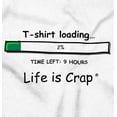 thumbnail image 2 of T-Shirt Loading Bar Funny Nerd Men's Graphic T Shirt Tees Brisco Brands S, 2 of 4