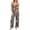 Coffee, variant on Fengactive Womens Floral Pajama Set Spaghetti Strap Cami Top and Drawstring Wide Leg Pants Sleepwear