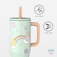 thumbnail image 4 of Zak Designs 30oz Care Bears Double Wall Stainless Steel Vaccuum Insulated Sutton Straw Tumbler, 4 of 10