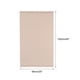 thumbnail image 2 of Cortina de puerta opaca Uxcell, 25"W x 40"L cortina de ventana francesa 1 panel, beige, 2 of 7