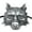 Silver, variant on Scary Horror Devil Wolf Masquerade Mask For Halloween Costume Dress UP Party