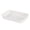 C001- Style A, variant on Drawer Storage Organizer, Junk Drawer Organizer Kitchen, Under Vanity Storage Organizer, Plastic Storage Bin, 12X9X1.5 Inch 1-Piece White Deep Edged Tray for Office, Bathroom,