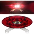 thumbnail image 2 of Command Electronics OEM 12V LED RV & Trailer Sealed Elliptical Tail Light with Backup Utility and License Plate Bracket - Made in USA - Hardware & Connectors Included | 1 Pack, 2 of 8