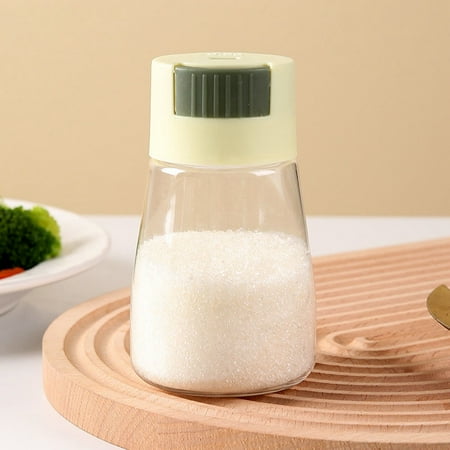 

2024 Home Kitchen Style Quantitative Dispenser Shaker With Measurement Control Seasoning Container For Cooking