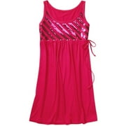 No Boundaries - Juniors Sequin Jersey Tank Dress