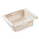 thumbnail image 5 of Organizador de plástico Monstrate para refrigerador cajón escalonado multifuncional Albaricoque 2Conjunto, 5 of 6