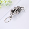 thumbnail image 2 of Porte-clés - Skull Gris Toilette, 2 of 5