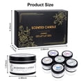 thumbnail image 3 of Giphtpoeet Scented Candles Gift Set 6 Pack Fragrance Natural Soy Wax Jar Candles Set for Home Scented, 3 of 9