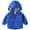 Blue, variant on Gvdentm Toddler Boys Windbreaker Casual Outerwear Kids Lightweight Zip Hooded Jacket Boys Waterproof Cute Coat
