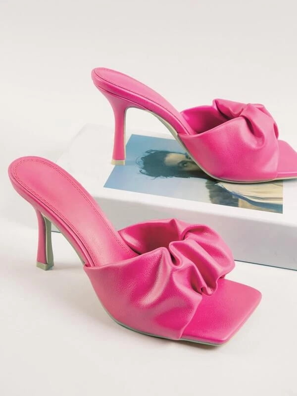 Merking Summer Women Pumps Square Toe 