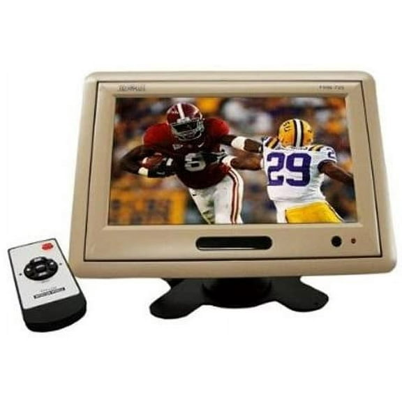 Absolute PHM-709C Cream (Beige)<BR/>7 Inch TFT-LCD Car Monitor 2 Video Input Car Rearview Headrest Monitor DVD VCR