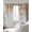 Orange White, variant on Orange Botanical Blackout Curtains for Bedroom/Living Room, Thermal Insulated Kitchen Curtains, Farmhouse Leaf Fall Thanksgiving Grommet Darkening Window Treatment Drapes 42"x84"x2