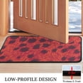 thumbnail image 3 of Red Cheetah Leopard Pattern Door Rugs,Washable Non Slip Door Mats Indoor,Decorative Door Mats,Entry Mat Indoor for Entrance,Bedroom,Kitchen,Bathroom,30"x17", 3 of 6