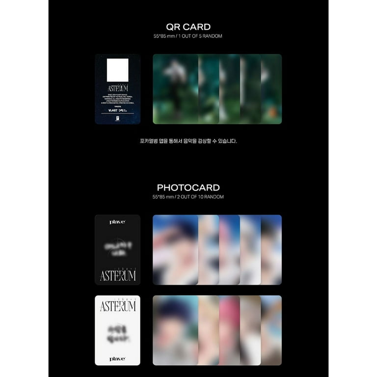 Plave - Asterum : 134-1 - PocaAlbum QR Card Version - incl.2