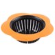 thumbnail image 4 of Elegante accesorio de plomería con diseño de flores de color naranja, colador de fregadero y tapón de drenaje para cocina y baño, 4 of 8