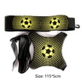 thumbnail image 5 of Fútbol americano Kick Trainer Solo Practice Soccer Training Malabares con banda elástica (punto amarillo), 5 of 5